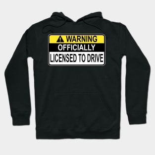 Funny New Driver License Car Guy / Girl Gift Idea Hoodie